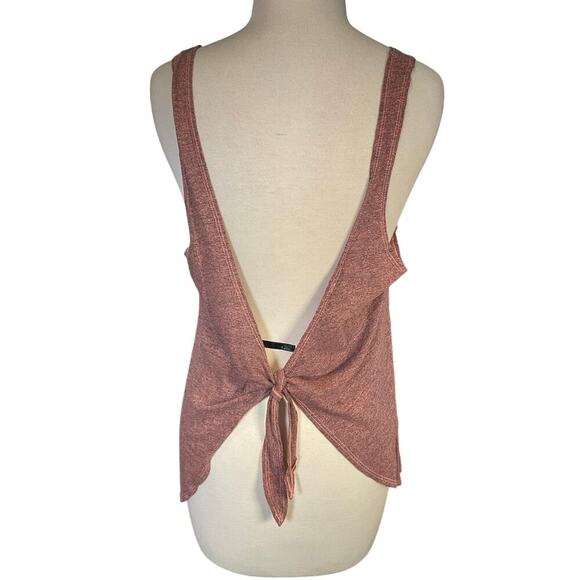 Revolve Lanston Oversized Tie Back Tank In Pink Light Weight New With Tag Large - Picture 3 of 9